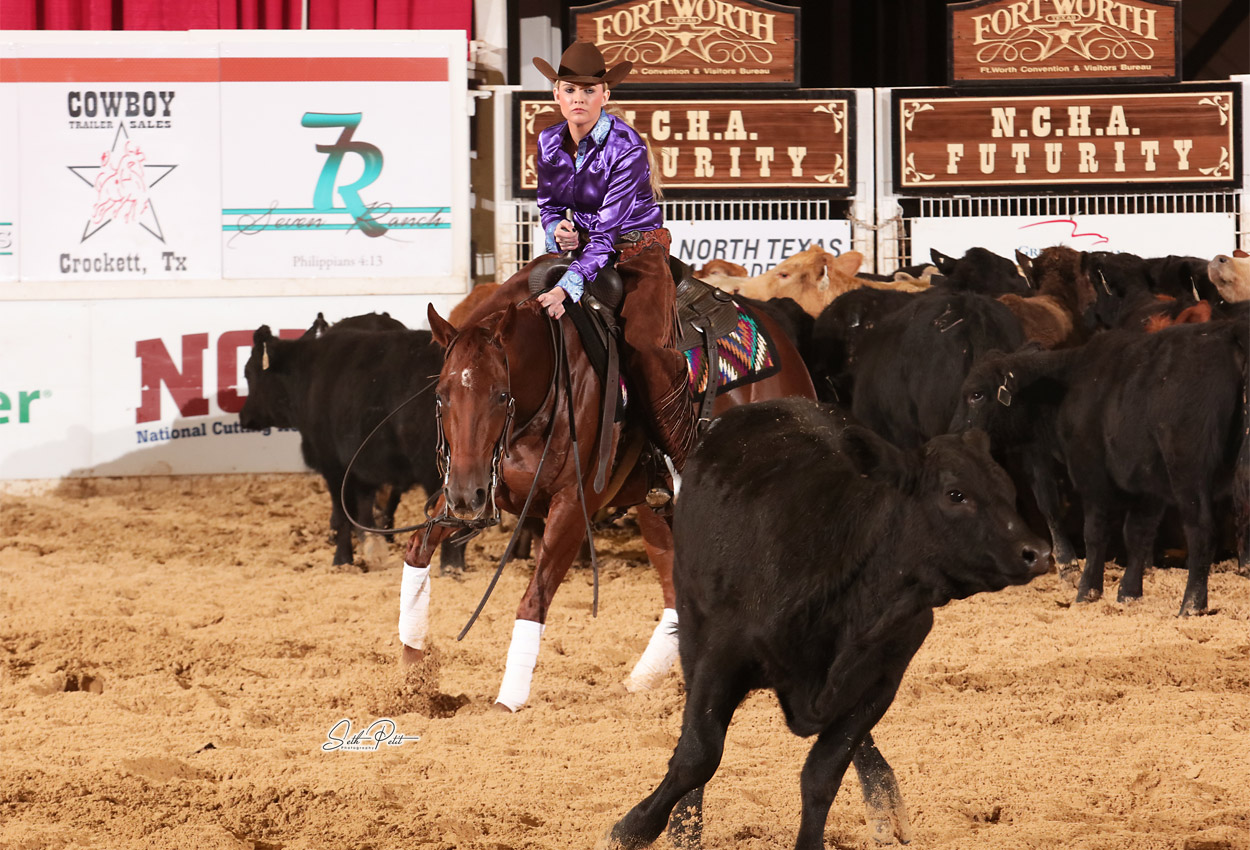 Two Horse-and-Rider Teams Share NCHA Futurity Non-Pro Title with 222s